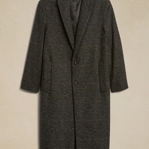 Men’s long wool coat NWT.